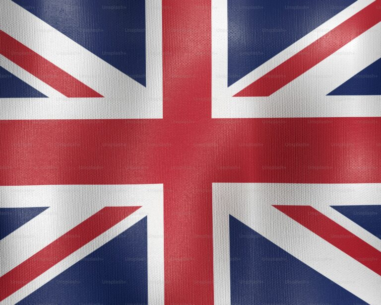 A picture of flag form the United Kingdom